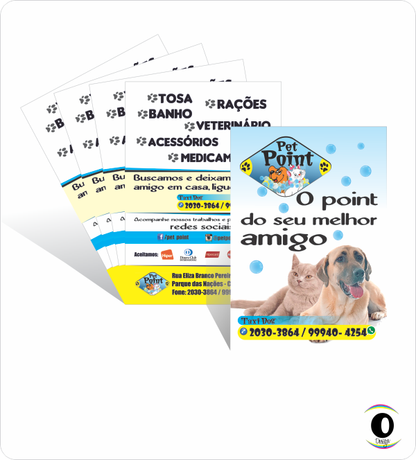 PANFLETO OFF - 15 x 21cm - Frente/Verso
