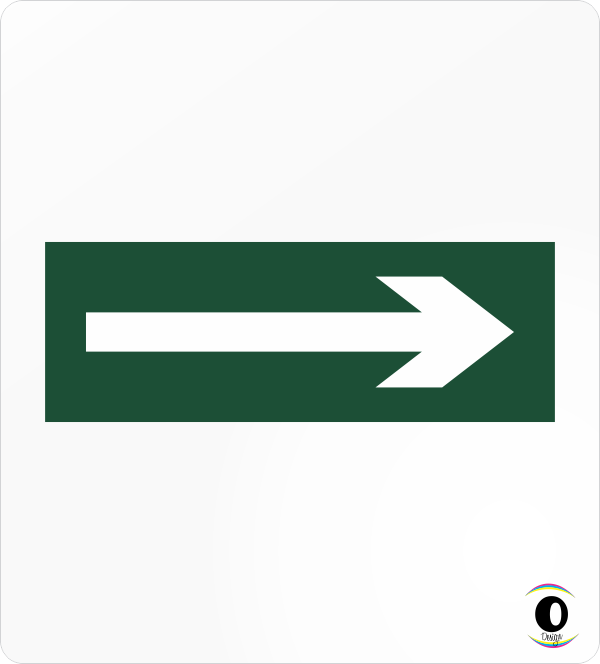 SETAS PARA ESCADAS (10 Unidades)