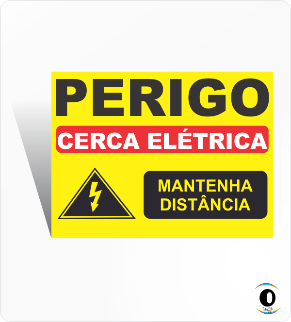 PERIGO - CERCA ELÉTRICA