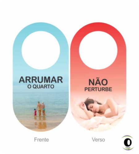 PLACAS NÃO PERTURBE (30 Unidades)