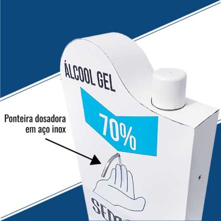 dispenser de álcool em gel